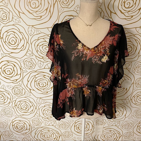 Halogen floral blouse - Picture 5 of 5